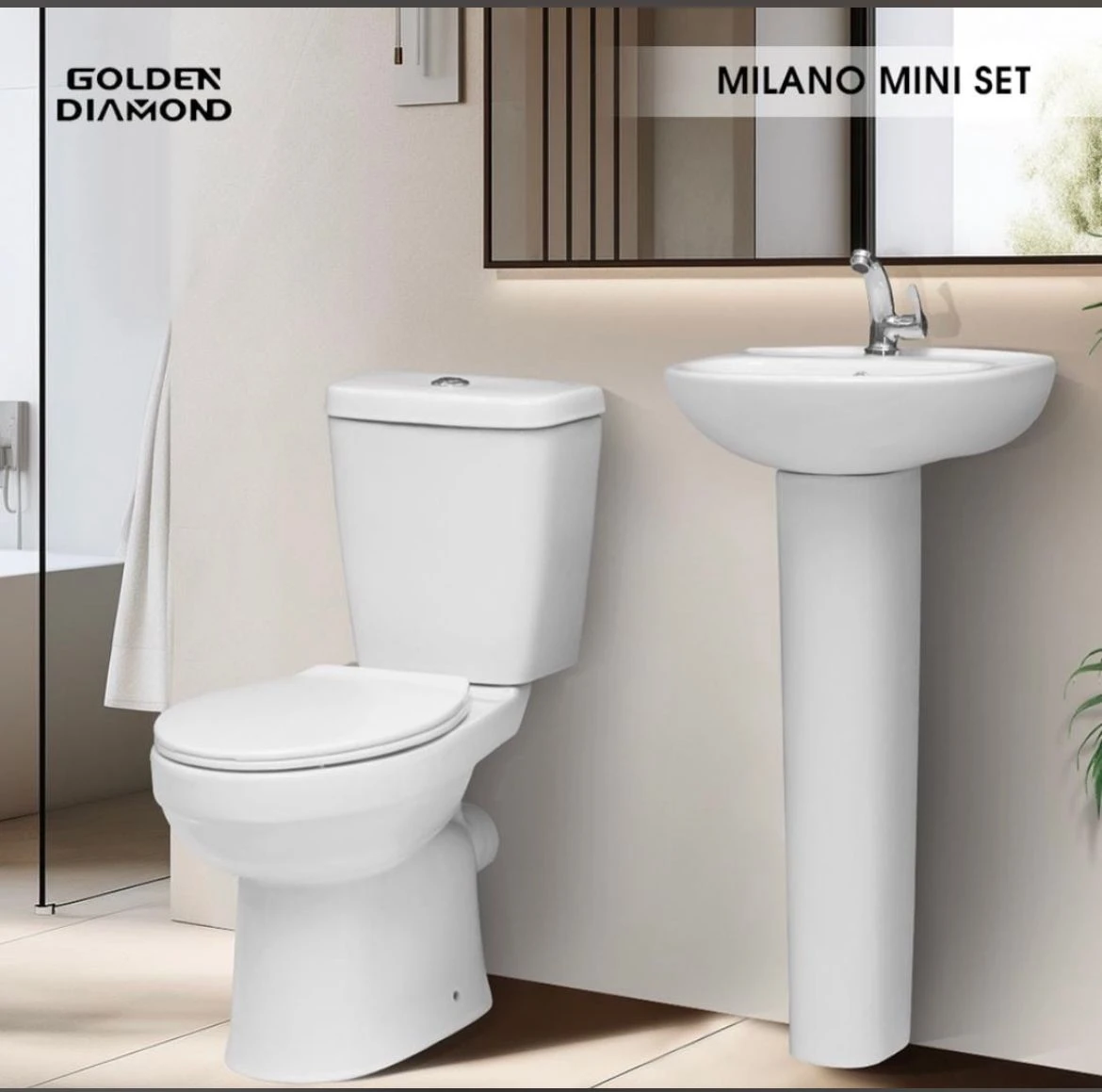 GOLDEN DIAMOND MILANO WHITE